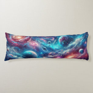 Galaxy Dreams: Tauchen Sie ein in Deep Space Desig Seitenschläferkissen