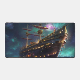 Galaxy Galleon Schreibtischunterlage