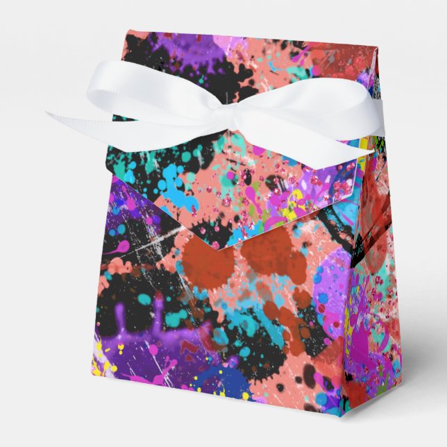 Galaxy Graffiti Geschenkschachtel (Vorderseite)