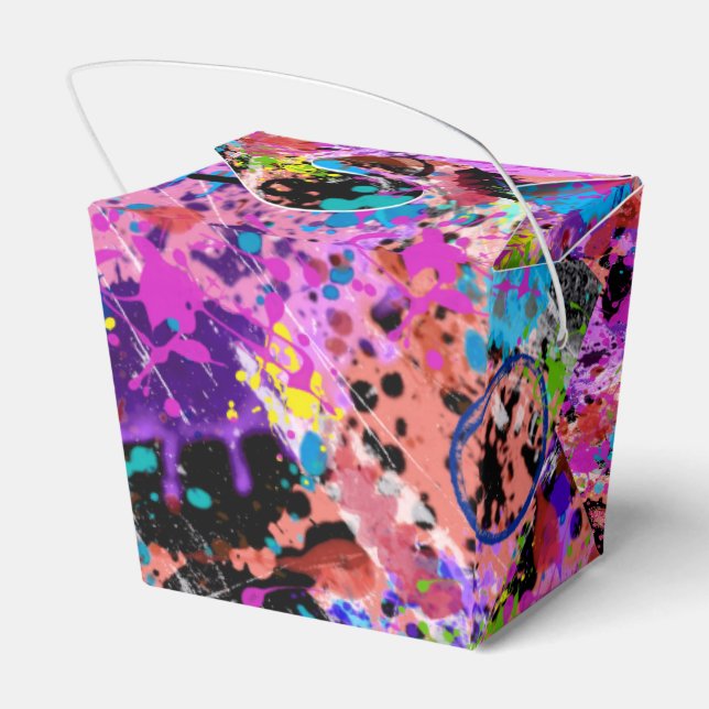 Galaxy Graffiti Geschenkschachtel (Rückseite)