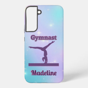 Galaxy Gymnastics Handy Fall mit Namen Samsung Galaxy Hülle