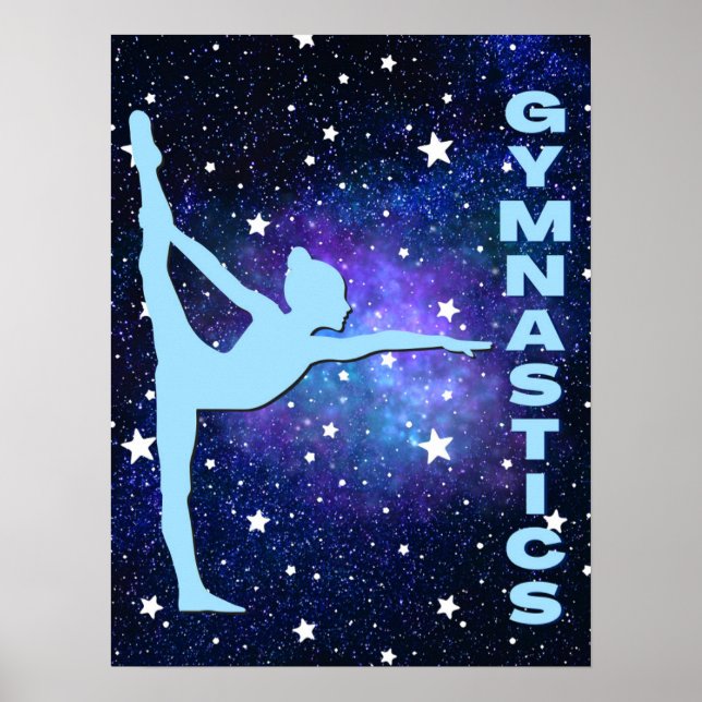Galaxy Gymnastik Poster (Vorne)