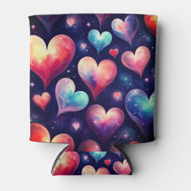 Galaxy Hearts Dosenkühler (Vorderseite)