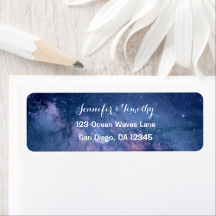 Galaxy-Hochzeit Celestial Universum Sterne Elegant