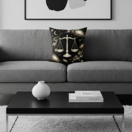 Galaxy Home Decor Libra Zodiac Celestial Kissen