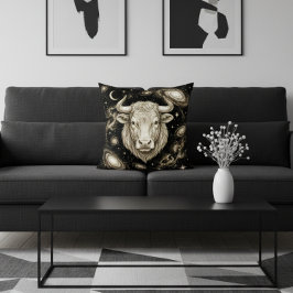 Galaxy Home Dekor Stier Zodiac Sternen Kissen