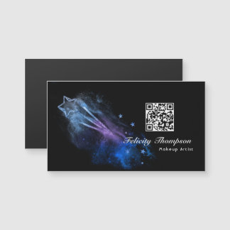 Galaxy Imitats Glitzer QR Code Magnetkarte