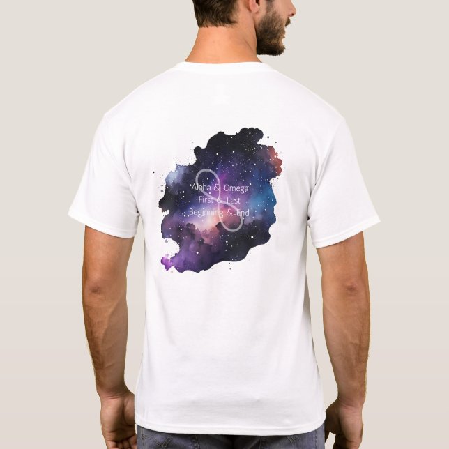 Galaxy Infinity T-Shirt (Rückseite)