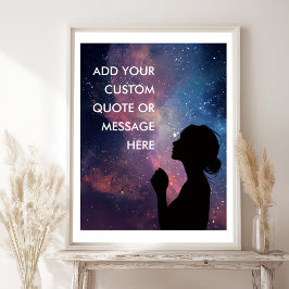 Galaxy Inspirierend - Erstelle Deine eigene Motiva Poster