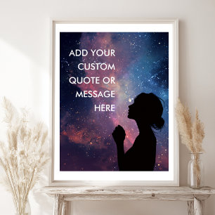 Galaxy Inspirierend - Erstelle Deine eigene Motiva Poster