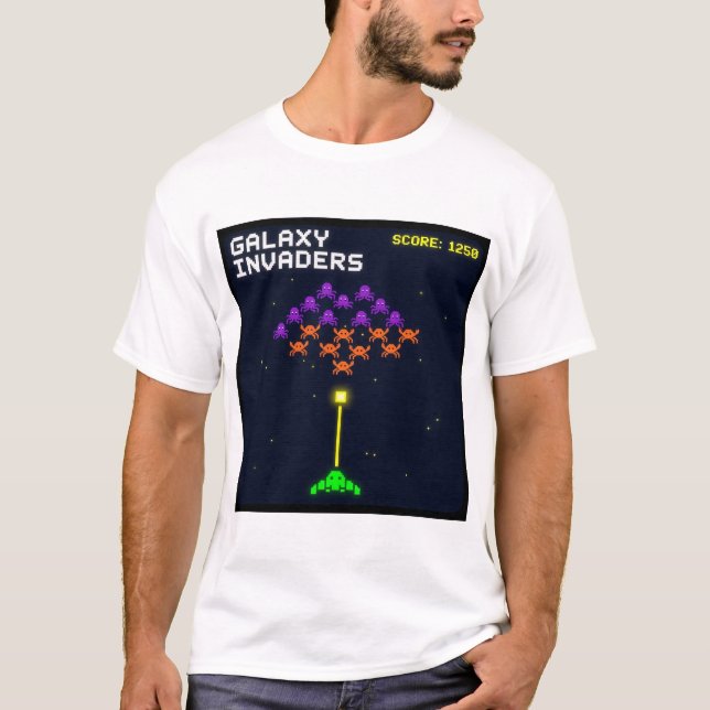 Galaxy Invaders T-Shirt (Vorderseite)