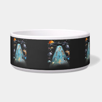Galaxy-Kat-Schwimmen-T-Shirt | Süße Astronauten-Ka Napf