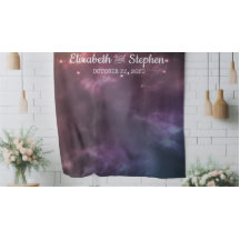 Galaxy-Konstellationen für Hochzeitskabinen im Fot