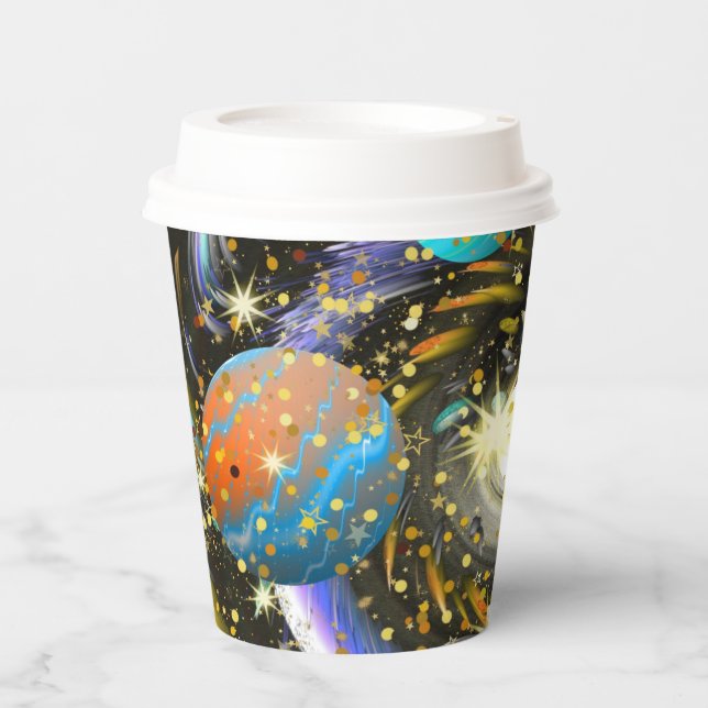 Galaxy Kovarellah Pappbecher (Vorderseite)