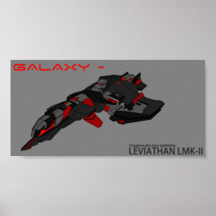 Galaxy Leviathan LMK III Poster (minderwertige Qua