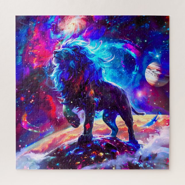Galaxy Lion Blue (Vertikal)