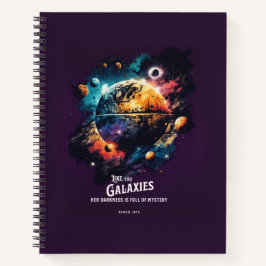 Galaxy Modernes Notizbuch