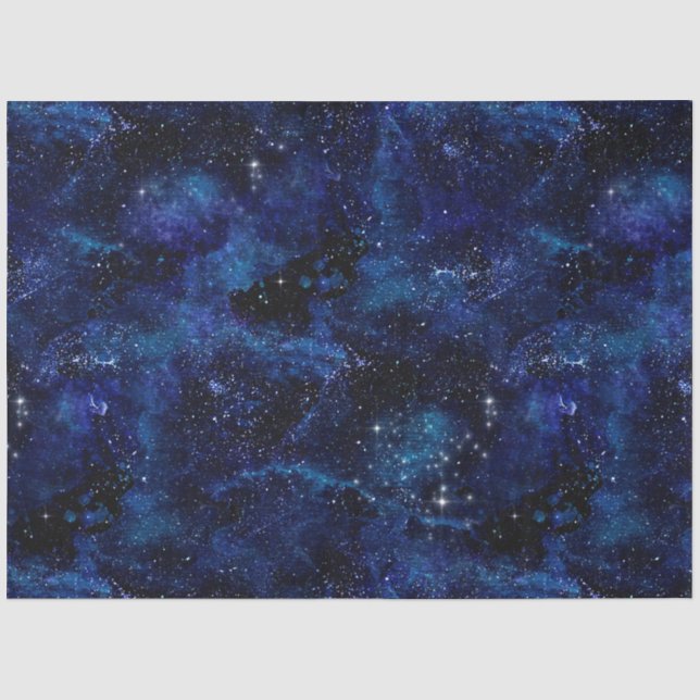 Galaxy Moon Series Design 5 Seidenpapier (Vorderseite)