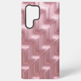 Galaxy Motif géométrique rose élégant Samsung Coque