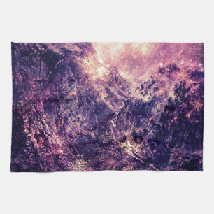 Galaxy Mountains Küchentuch