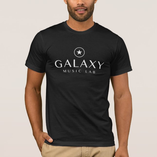 Galaxy Music Lab - T-shirt noir vêtement de base (Devant)
