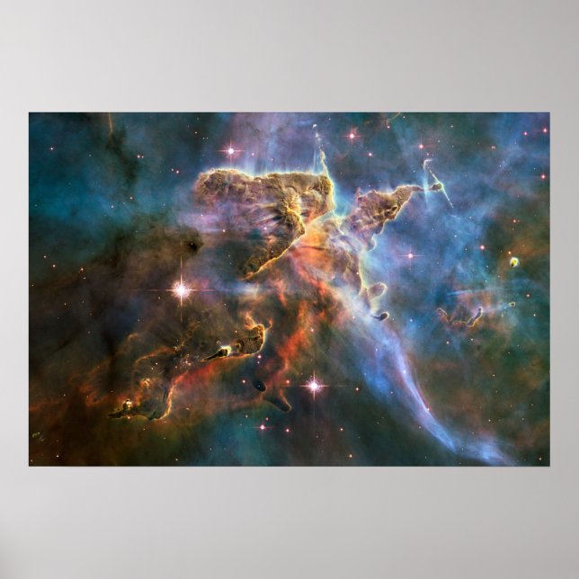 Galaxy Nebula Nebulae Supernova-Sternenexplosion Poster (Vorne)