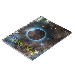 Galaxy Nebula Planet Hubble Telescope Fotografie Notizblock