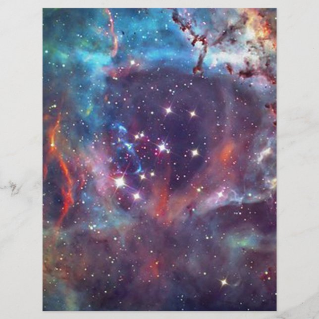 Galaxy Nebula Raumbild. (Vorderseite)