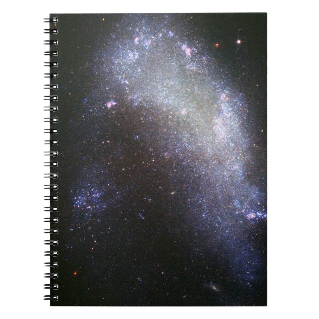 Galaxy NGC 1427A Plunges Toward the Fornax Galaxy Notizblock (Vorderseite)