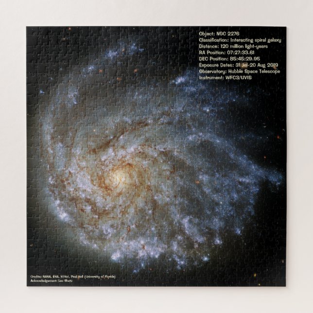 Galaxy (NGC 2276) Jigsaw Puzzle (Vertikal)