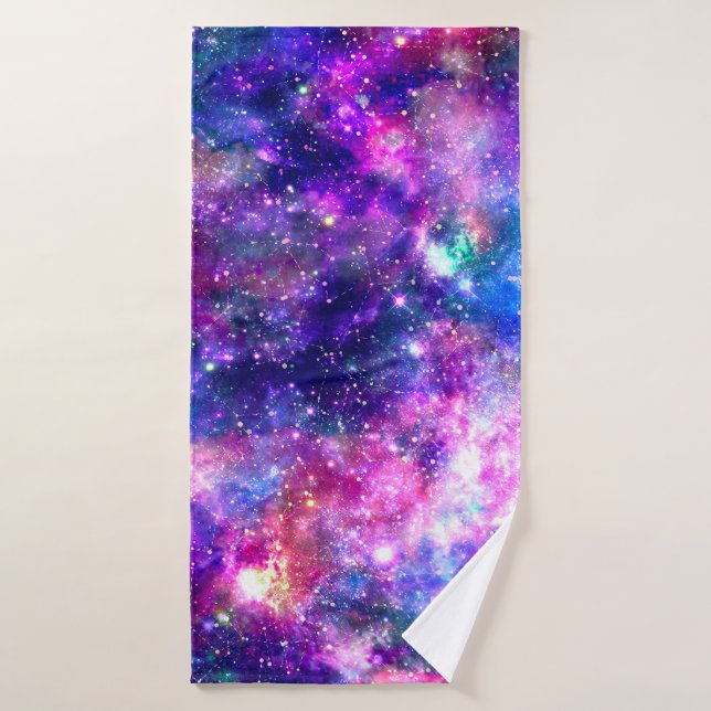 Galaxy Night Badehandtuch (Badehandtuch)