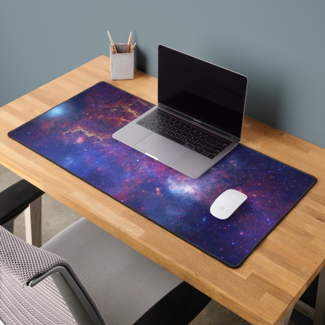 Galaxy Night Sky Universe Weltraum Stars Schreibtischunterlage (Büro 2)