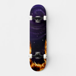 Galaxy on Fire Custom Skateboard