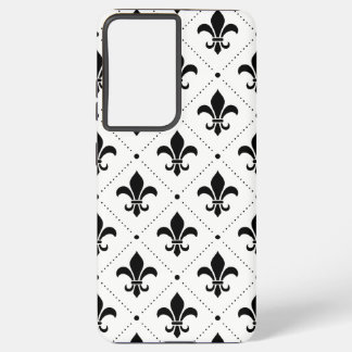 Galaxy Ornement traditionnel Royal Lily Samsung Coque