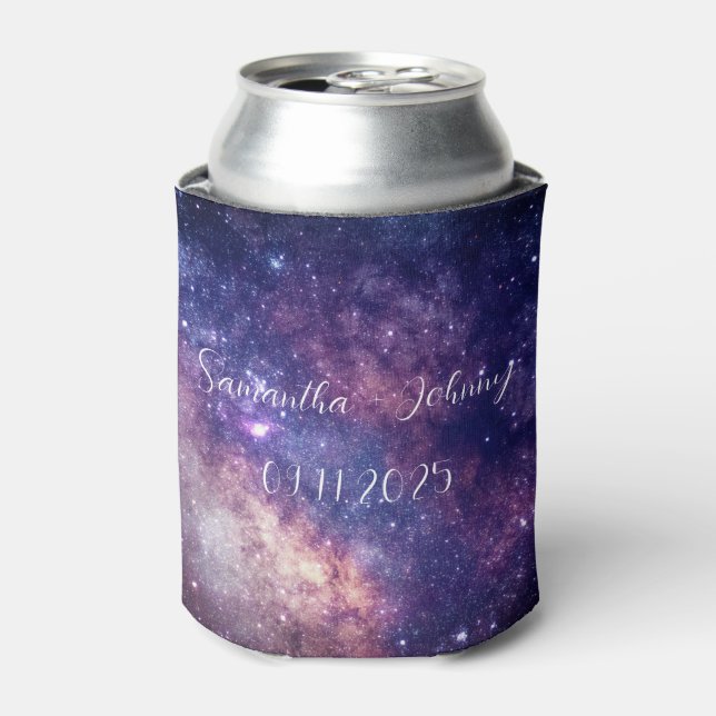 Galaxy Outway Stars Starry Night Wedding Dosenkühler (Kanne Vorderseite)