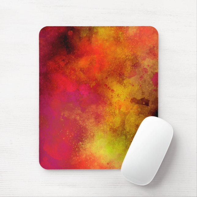 Galaxy Paint-Spritzer-Effekt Mousepad (Mit Mouse)