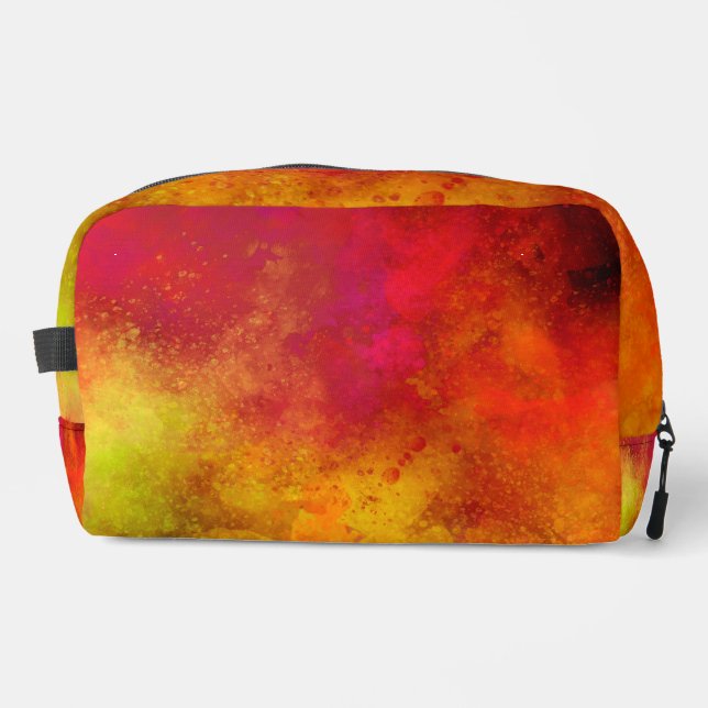 Galaxy Paint-Spritzer-Effekt Waschbeutel (Vorderseite)