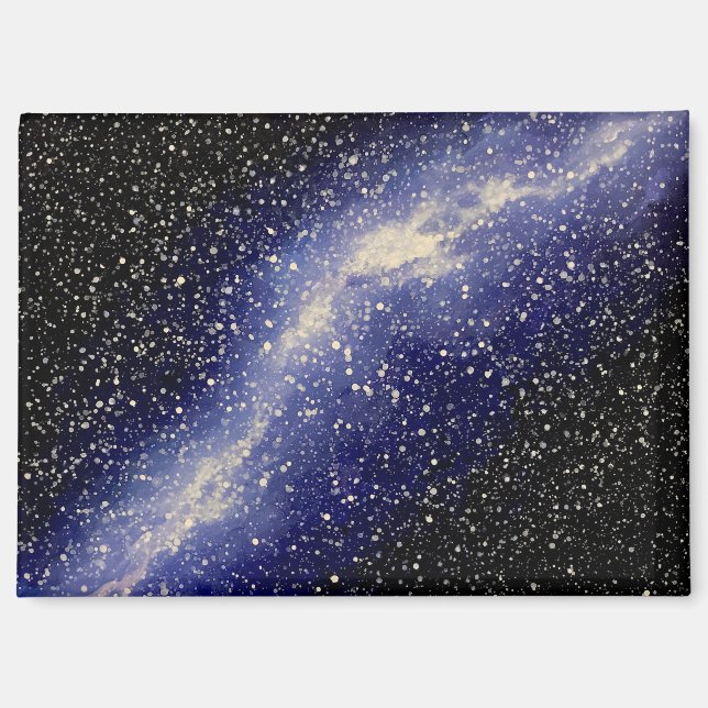 Galaxy Painting Magnet (Vorderseite)