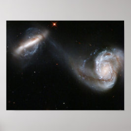 Galaxy Pair Poster