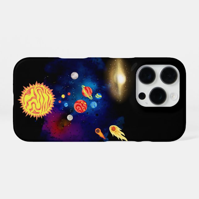 Galaxy phone case iPhone 16 pro hülle (Rückseite (Horizontal))