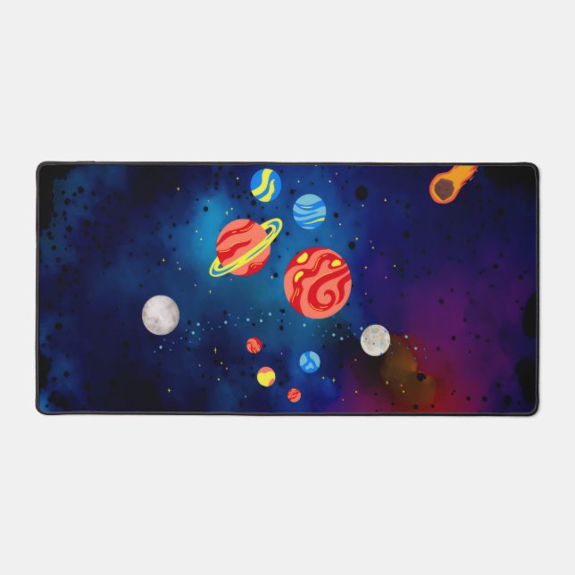 Galaxy phone case schreibtischunterlage (Vorderseite)