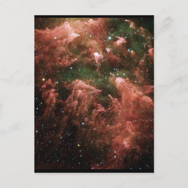 Galaxy Print Postkarte (Vorderseite)