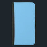 Galaxy S5 Wallet Case<br><div class="desc">Galaxy S5 Geldbeutel ist hier in der Farbe hellblau dargestellt. Passen Sie dieses Objekt an oder kaufen Sie, wie es ist.</div>