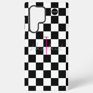 Galaxy Samsung et iPhone Cell Coque - HAMbyWG Checkers
