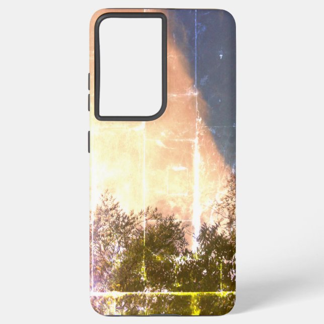 Galaxy Samsung s21 ultra Case coole Öko Design Hülle (Rückseite)