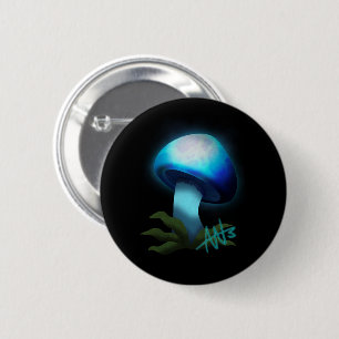 Galaxy Shiitake Glighlight Blue Mushroom Button
