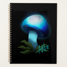 Galaxy Shiitake Glighlight Blue Mushroom Planer