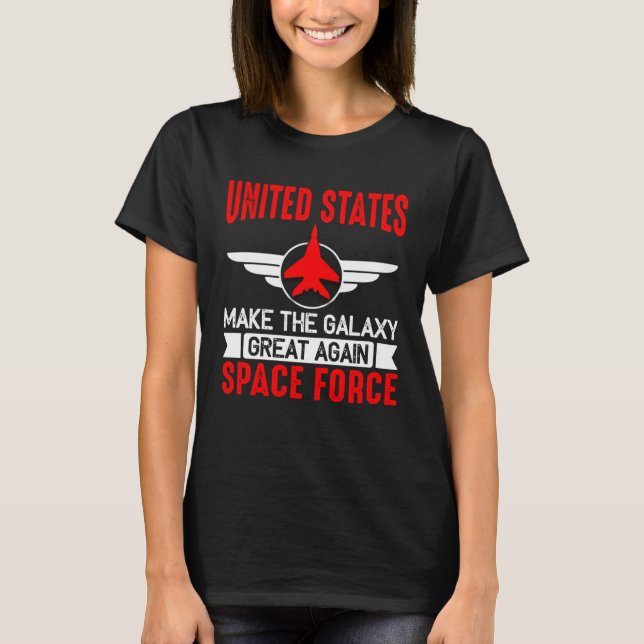 Galaxy Space Force T-Shirt (Vorderseite)