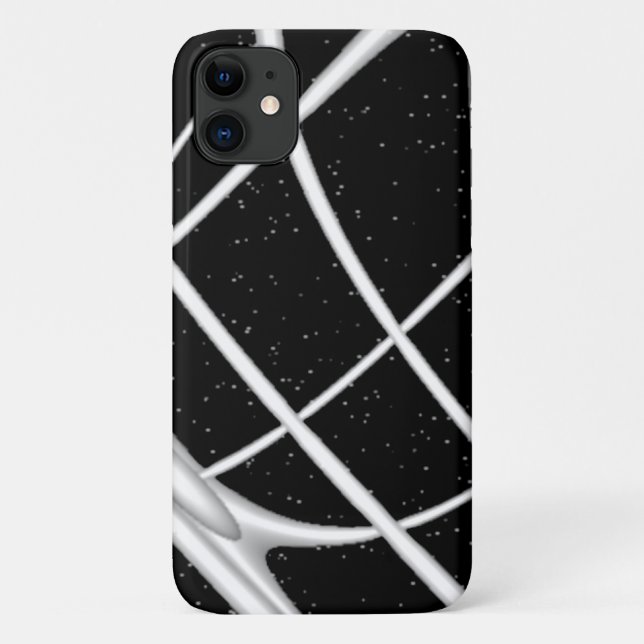 Galaxy Space Fraktal Case-Mate iPhone Hülle (Rückseite)