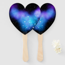 Galaxy Starlight Space Clouds Fächer
